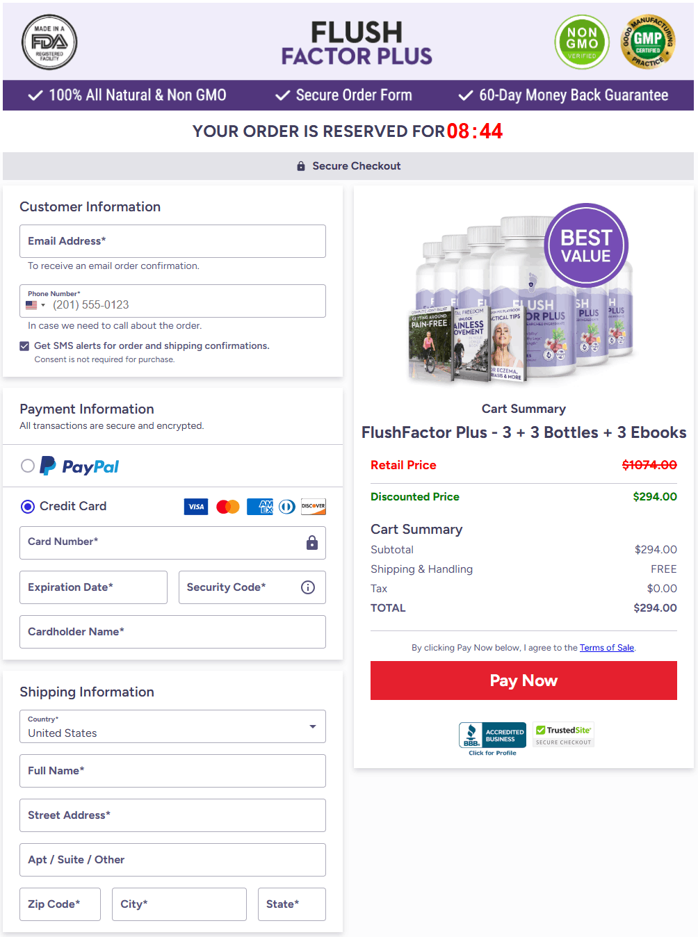 Flush Factor Plus